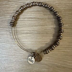 Alex and Ani Gold Beaded Bracelet